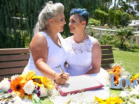 first same sex marriages take place in australia following