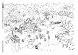 Ausdrucken Grundschule Wimmelbild Winterschlaf Ausmalbild Kleurplaten Illustratorenfuerfluechtlinge Jahr Herbst Yelin Malvorlage Malvorlagen Spielen Ute Schröter sketch template