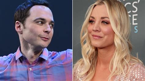 jim parsons spoils kaley cuoco s birthday surprise and it is glorious
