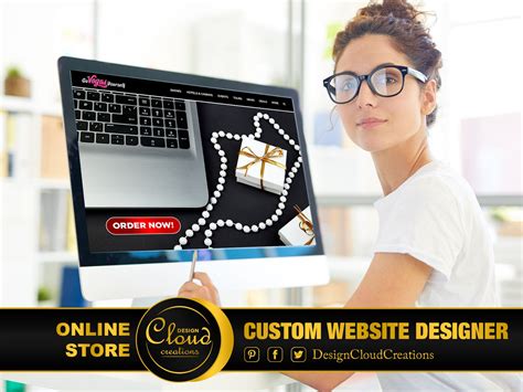 store website design custom website designer   etsy