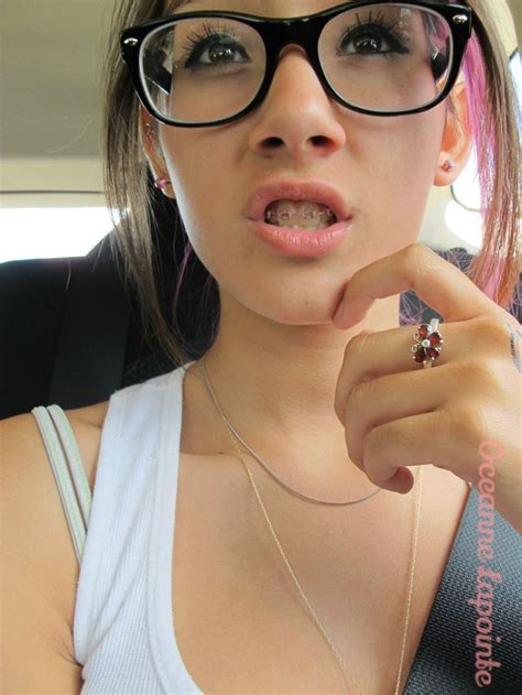 girls with braces and glasses wow pinterest girls