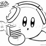 Kirby Noddy Game sketch template