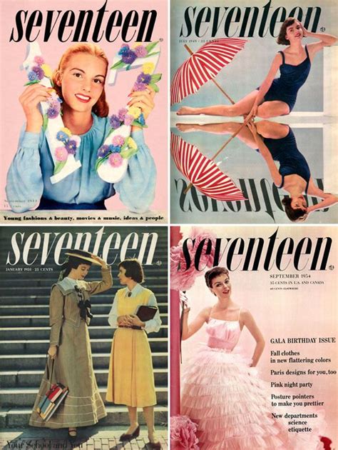 Are You Serious Vintage Seventeen Magazine Covers V