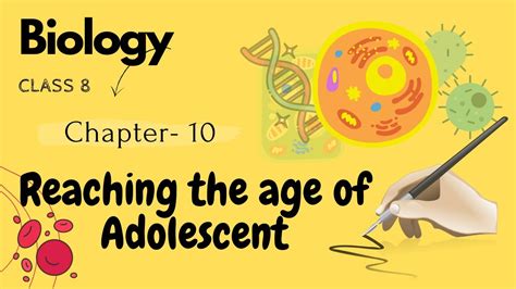 Class 8th Ncert Science Chapter 10 Reaching The Age Of Adolescence🤰