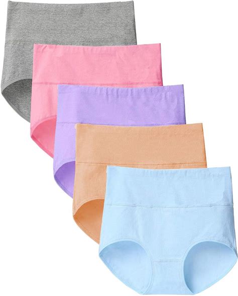 womens cotton underwear high waist tummy control panties postpartum