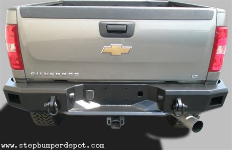 chevy silverado rear bumper step bumper depot