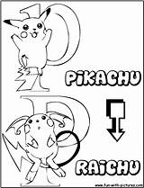 Raichu Pikachu sketch template