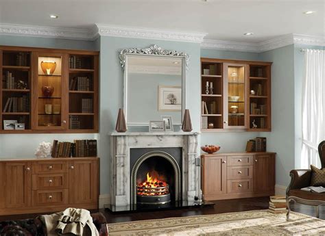 collection  living room fitted cabinets