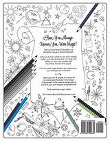 Coloring Wiccan Pagan sketch template
