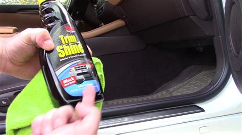 remove green algae  car window seals car retro