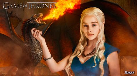 Dany And Dragon Fond D’écran Game Of Thrones Dragons