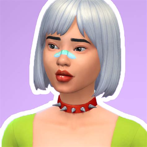 sims  ccs   nose band aids  imtater