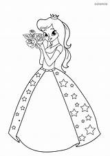 Princesses Sheets Fairytale Iweky Getcoloringpages sketch template