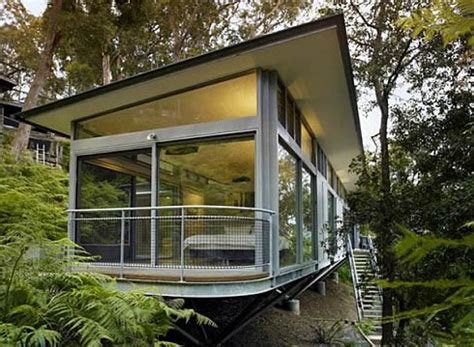 bedroom design blog contemporary glass house  sydney