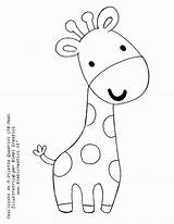 Giraffa Disegno Bimbicreativi sketch template