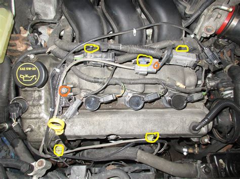 diy  valve cover gasket replacement mazda  forums