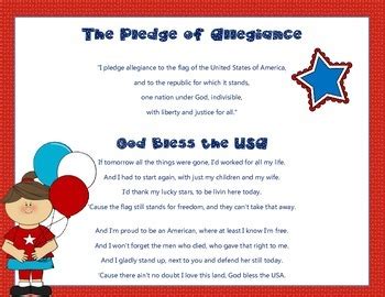patriotic songs lyrics  literacy unit  lets celebrate learning