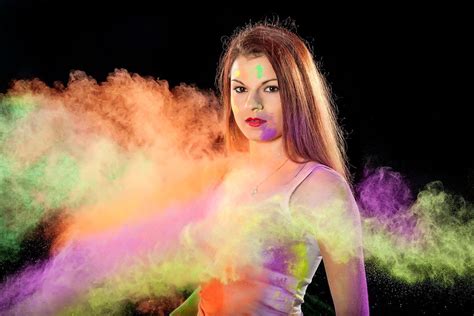guide  colored powder photography miops