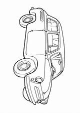 Zaz Car Coloring sketch template