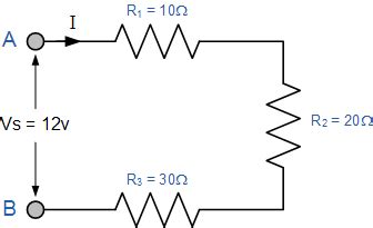 basic electronics series circuit