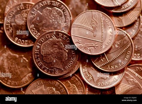 bronze coins stock photo alamy