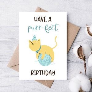 birthday printable cards birthday digital card birthday etsy