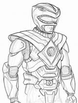 Power Rangers Coloring Pages Lines Drawing Getdrawings sketch template