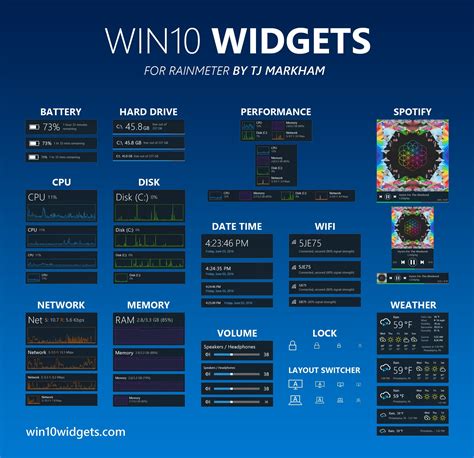 win widgets widgets   part  windows  rainmeter
