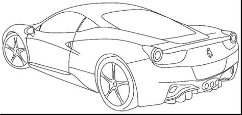 super car coloring coloring pages
