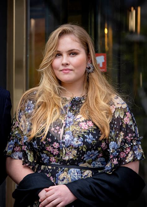 Princess Catharina Amalia Future Queen Of The Netherlands Can No