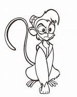 Abu Coloring Pages Monkey Disney Kids Drawing Aladdin Aladdins Sketches Getdrawings Deviantart Drawings Getcolorings Template Fuckyeahdisneyfanart Tumblr sketch template