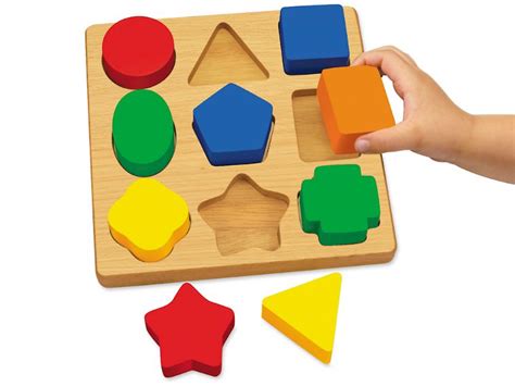 simple shapes puzzle board shape puzzles toddler activities