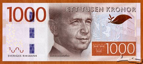 1 000 Kronor Sweden Numista