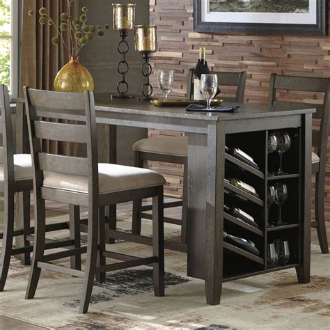 pin  justine miller    build   dining table  storage counter height