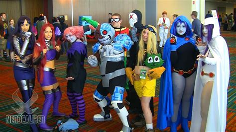 teen titans cosplayers at connecticon 2013 youtube