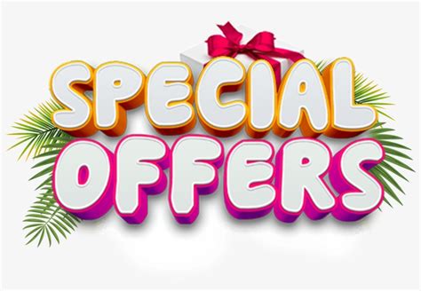 special offers discount codes special discount logo png transparent png