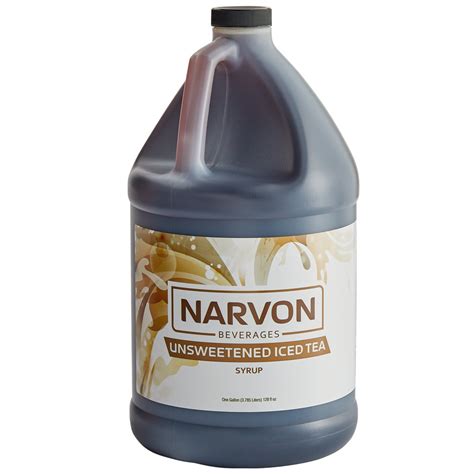 narvon  gallon unsweetened iced tea  concentrate