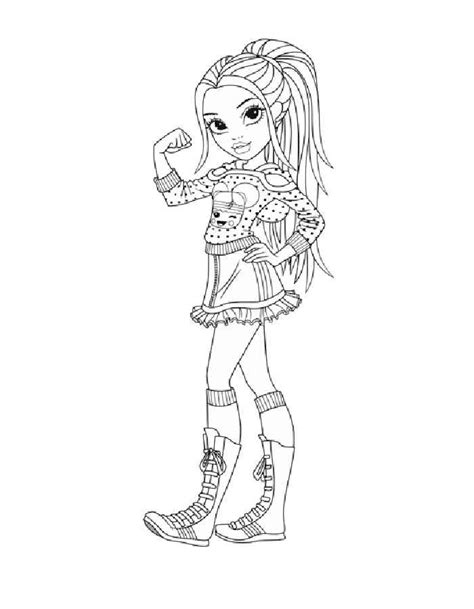 moxie girlz coloring pages