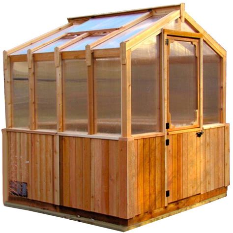 Outdoor Living Today 8 Ft X 8 Ft Greenhouse Kit Gh88