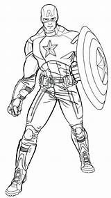Winter Coloring Soldier Pages Captain America Getcolorings Printable sketch template