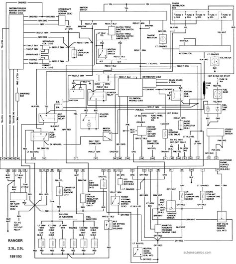 ford ranger  starter wiring diagram wiring diagram pictures