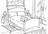 Para Colorear Dormitorio Dibujo Dibujos Imágenes Grandes El Imprimir Descargar Bedroom Da Colorare sketch template