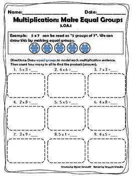 introduction  multiplication guruparents multiplication worksheet