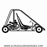 Go Kart Coloring Pages sketch template