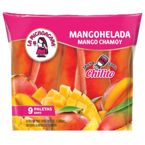 la michoacana mango paletas frozen fruit bars  ct food