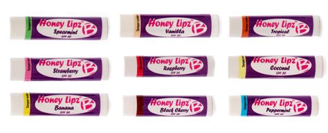 honey lipz lip moisturizing balm  pack honey bunz organic day spa