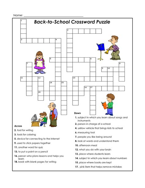 easy crosswords puzzles  kids activity shelter