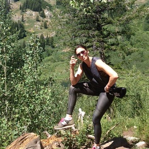 Whitney Posed On The Hike On Saturday Sandra Bullock S 50th Birthday