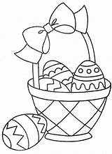 Easter Coloring Pages Bunny Egg Printable Sheets Tracing Kids Colouring Basket Choose Board sketch template
