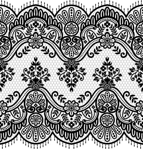 lace black seamless pattern  faylov vektornye kliparty